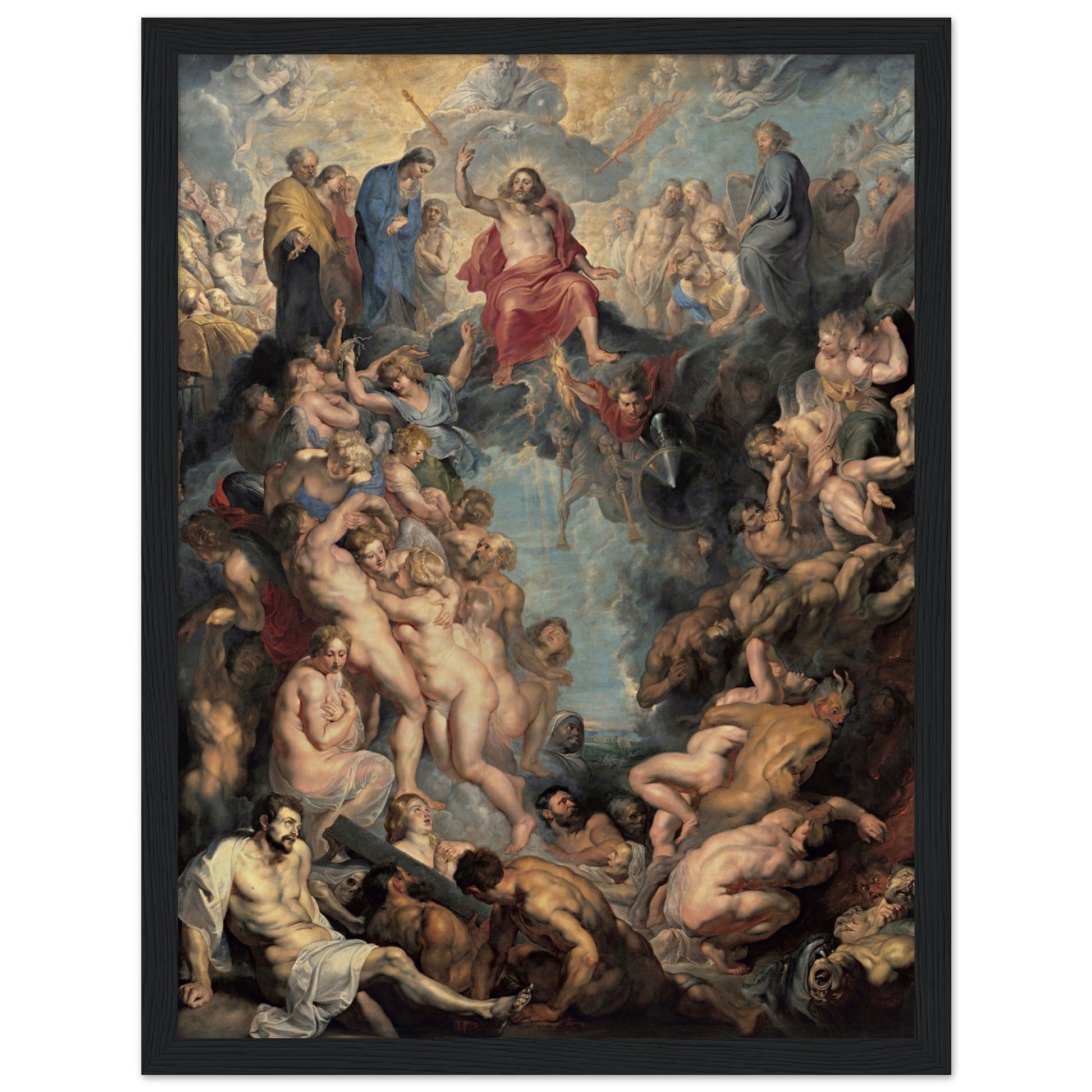 The Great Last Judgement (circa 1617) by Pieter Paul Rubens - Print Material - Master's Gaze