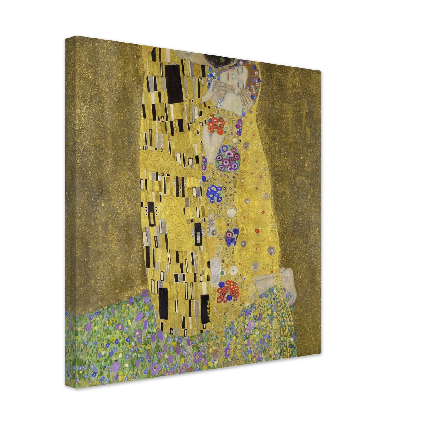 The kiss (lovers) (1908) by Gustav Klimt - Print Material - Master's Gaze