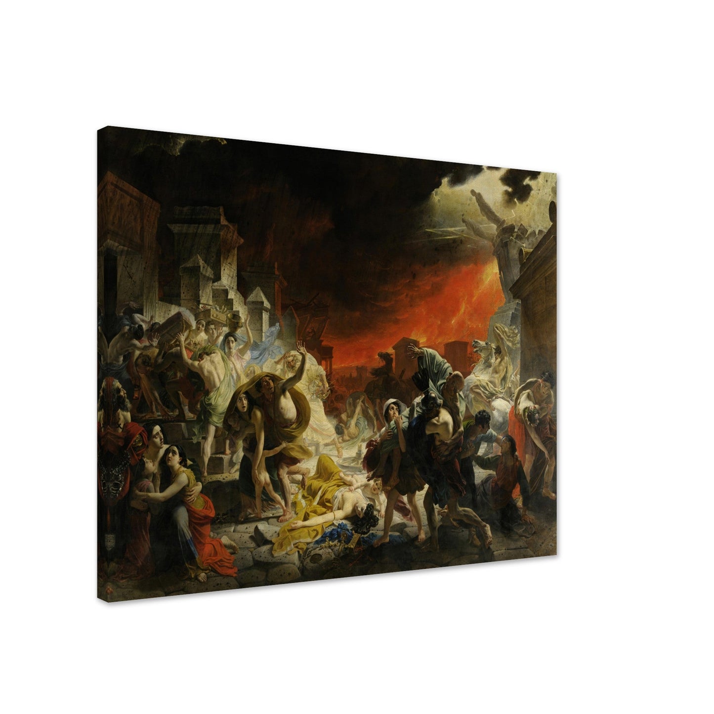 The Last Day of Pompeii (1830–1833) by Karl Bryullov - Print Material - Master's Gaze