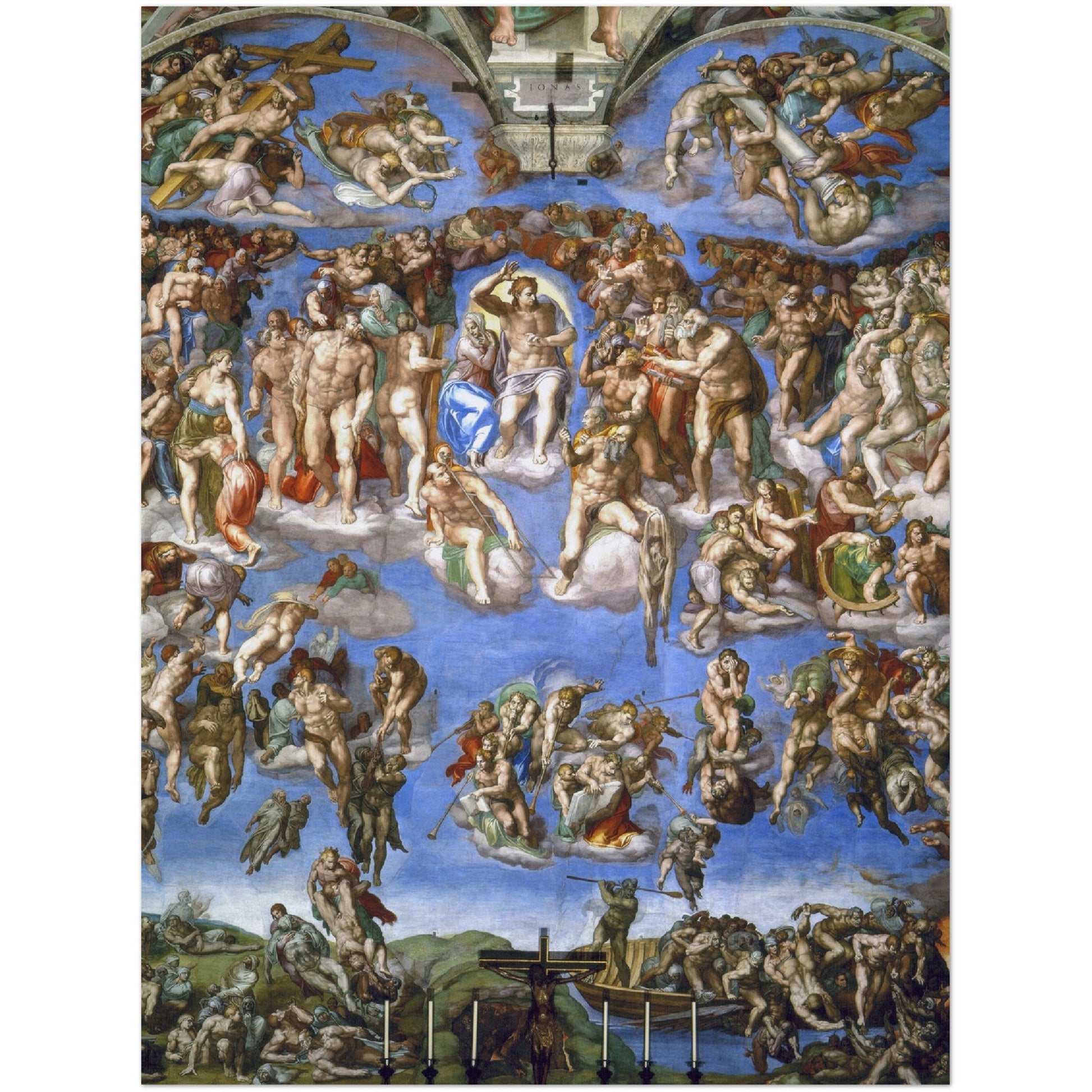 The Last Judgment - Michelangelo Buonarroti - Print Material - Master's Gaze