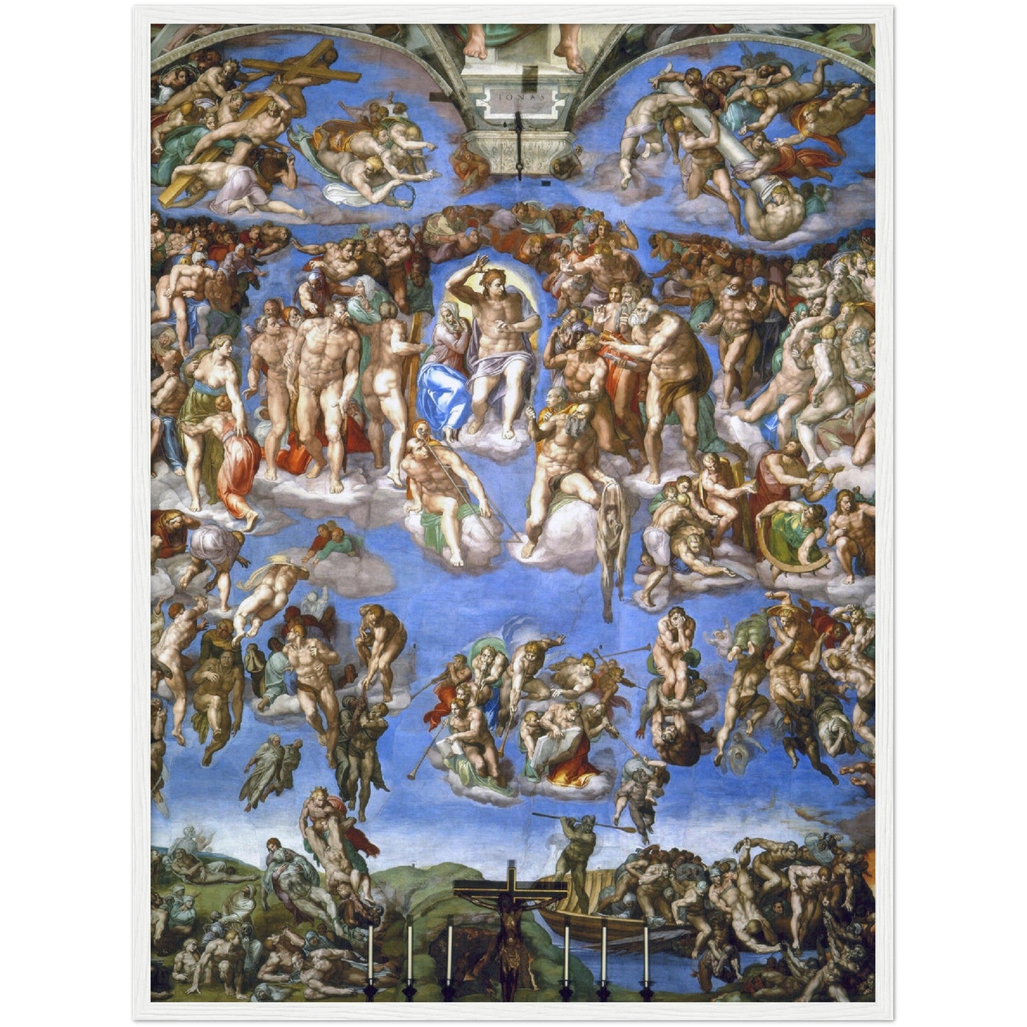 The Last Judgment - Michelangelo Buonarroti - Print Material - Master's Gaze