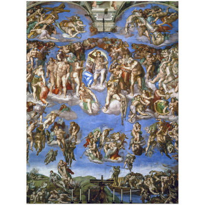 The Last Judgment - Michelangelo Buonarroti - Print Material - Master's Gaze