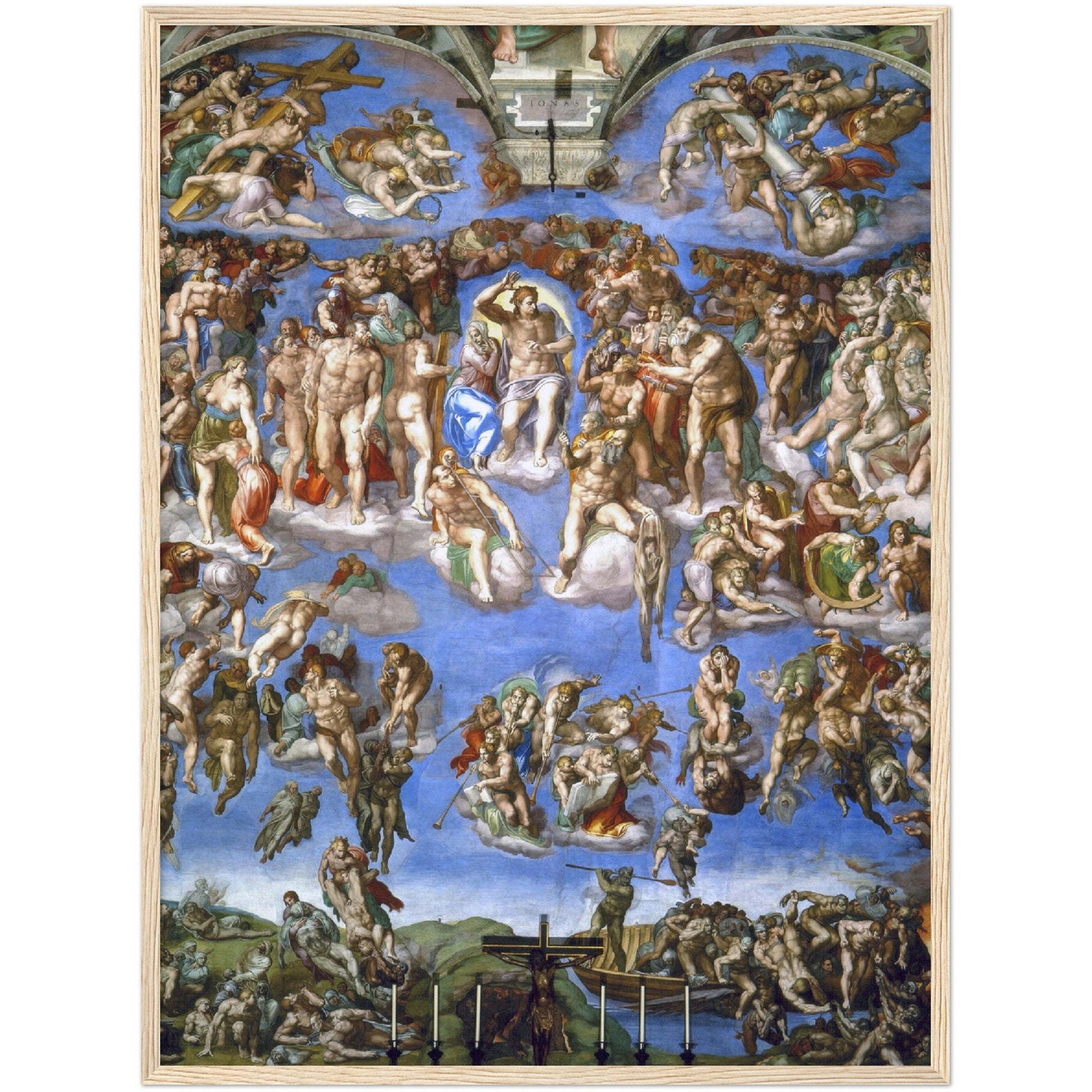 The Last Judgment - Michelangelo Buonarroti - Print Material - Master's Gaze