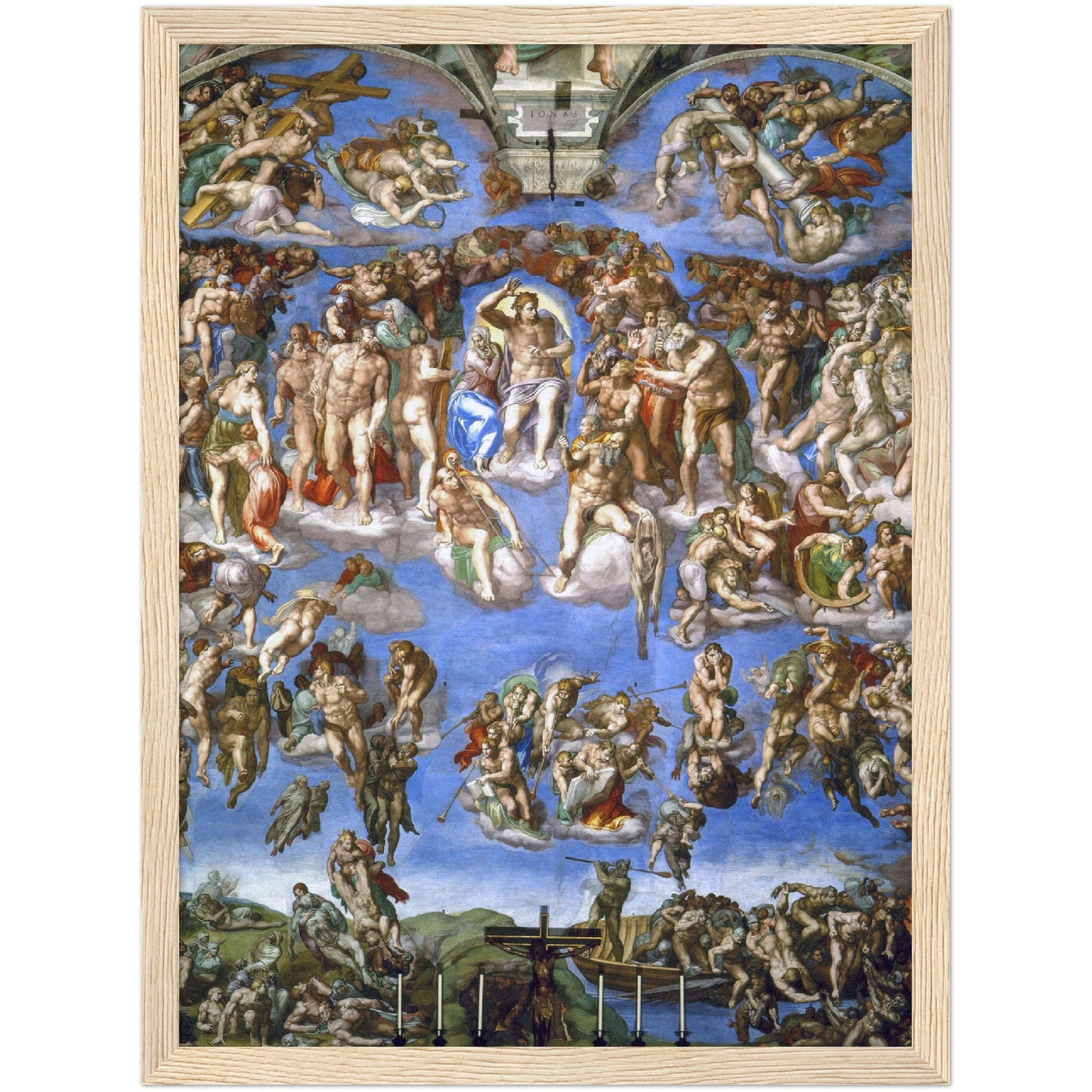 The Last Judgment - Michelangelo Buonarroti - Print Material - Master's Gaze