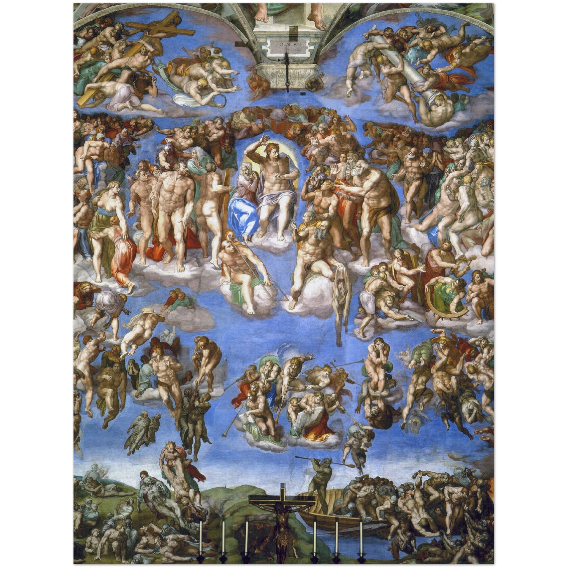 The Last Judgment - Michelangelo Buonarroti - Print Material - Master's Gaze