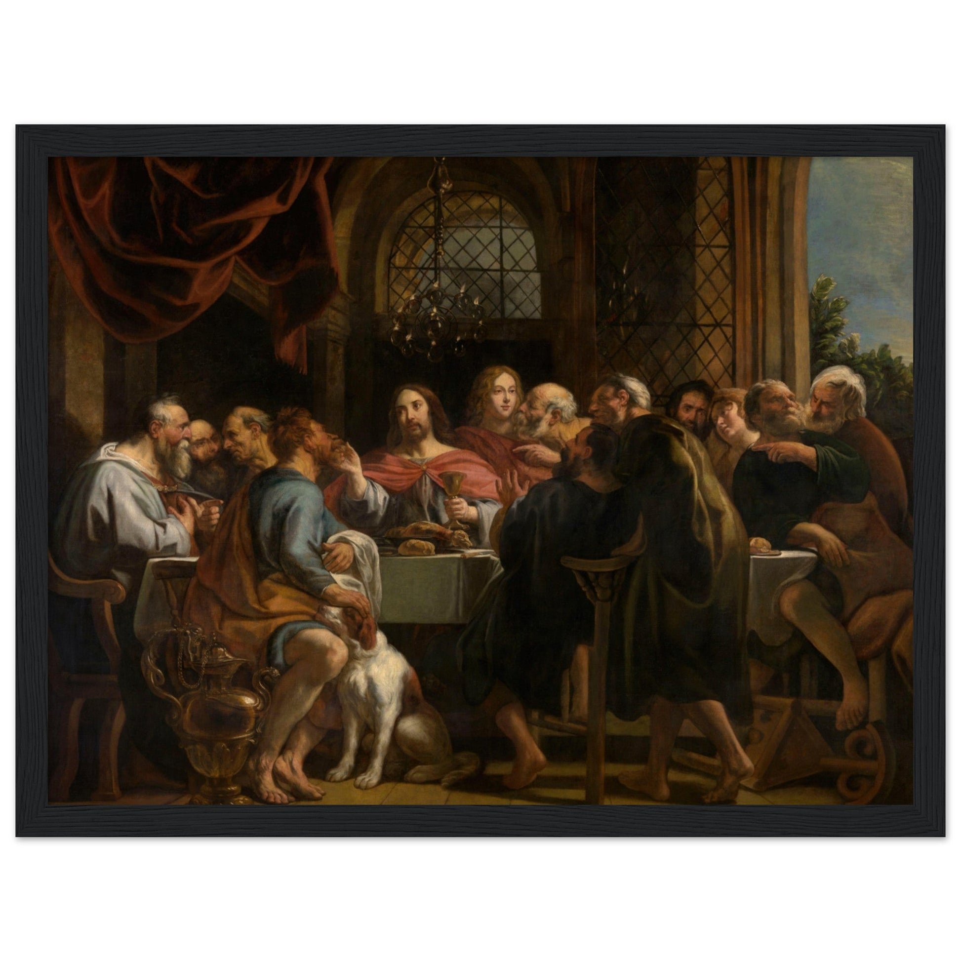 The Last Supper (1654-1655) by Pieter Paul Rubens - Print Material - Master's Gaze