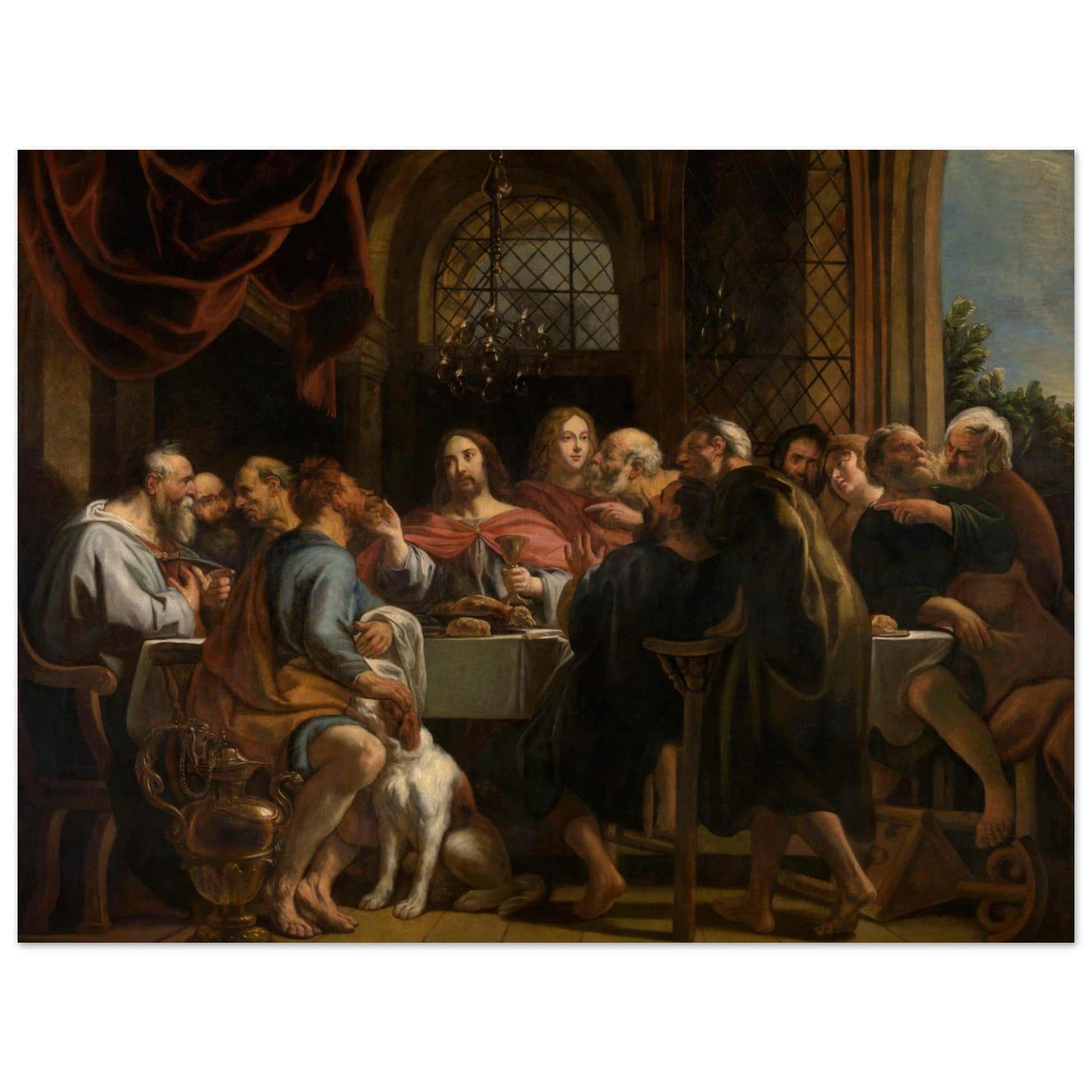 The Last Supper (1654-1655) by Pieter Paul Rubens - Print Material - Master's Gaze