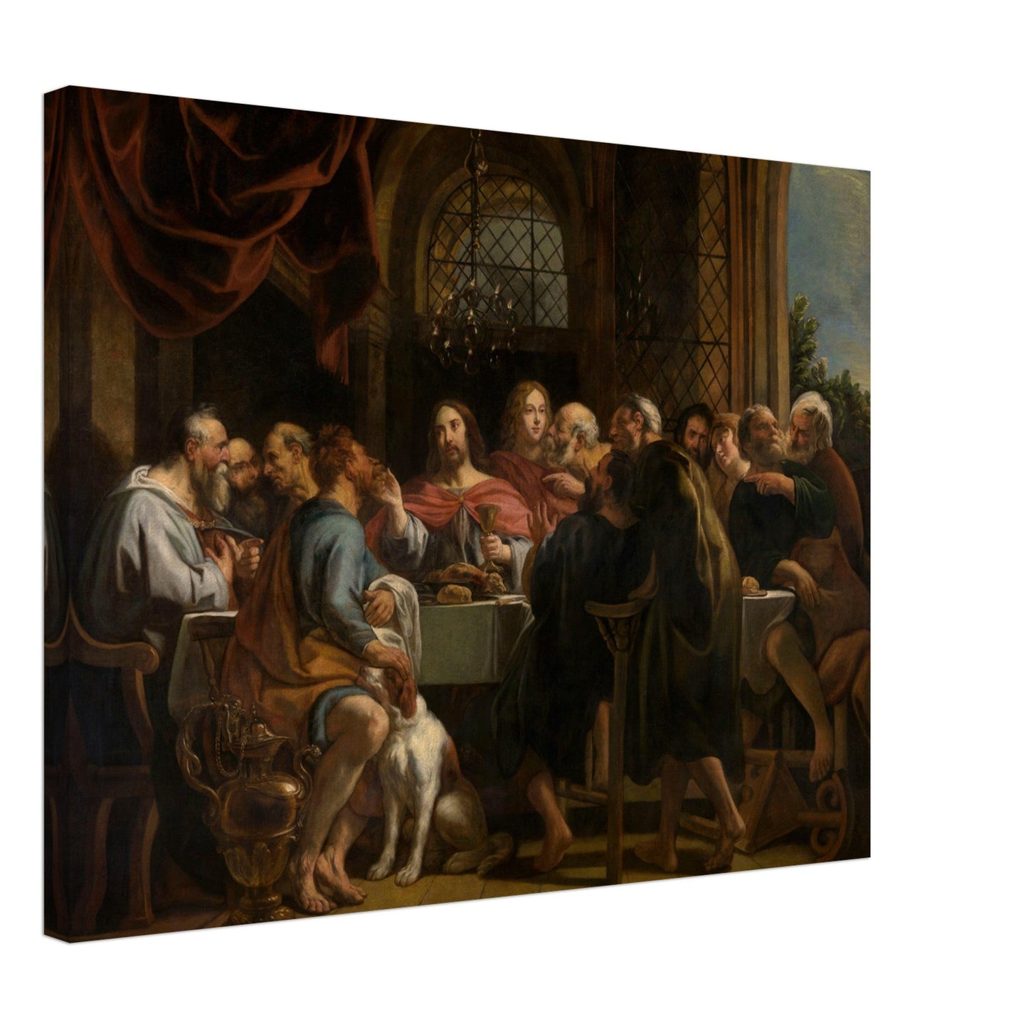 The Last Supper (1654-1655) by Pieter Paul Rubens - Print Material - Master's Gaze