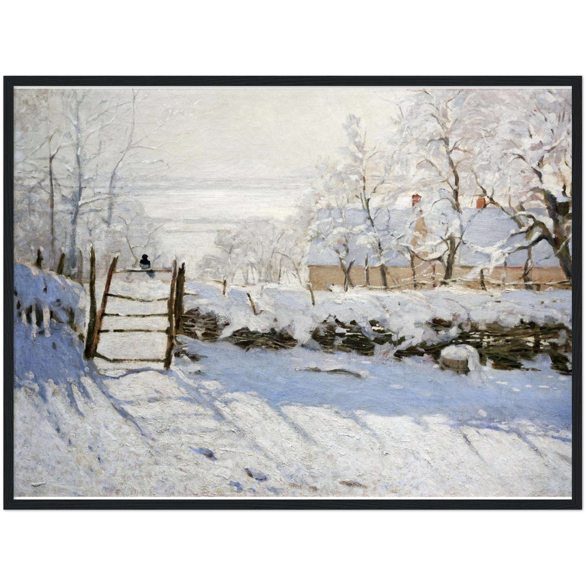 The Magpie - Claude Monet - Print Material - Master's Gaze