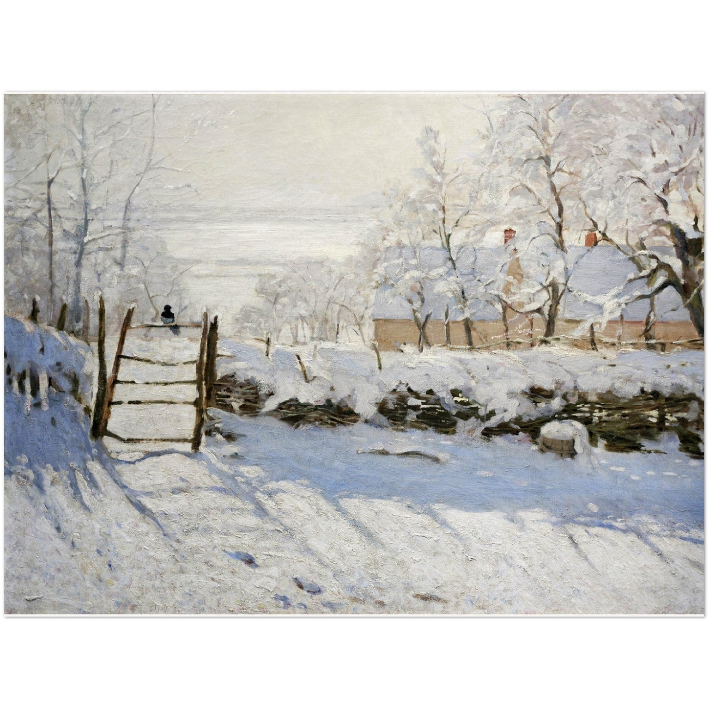 The Magpie - Claude Monet - Print Material - Master's Gaze