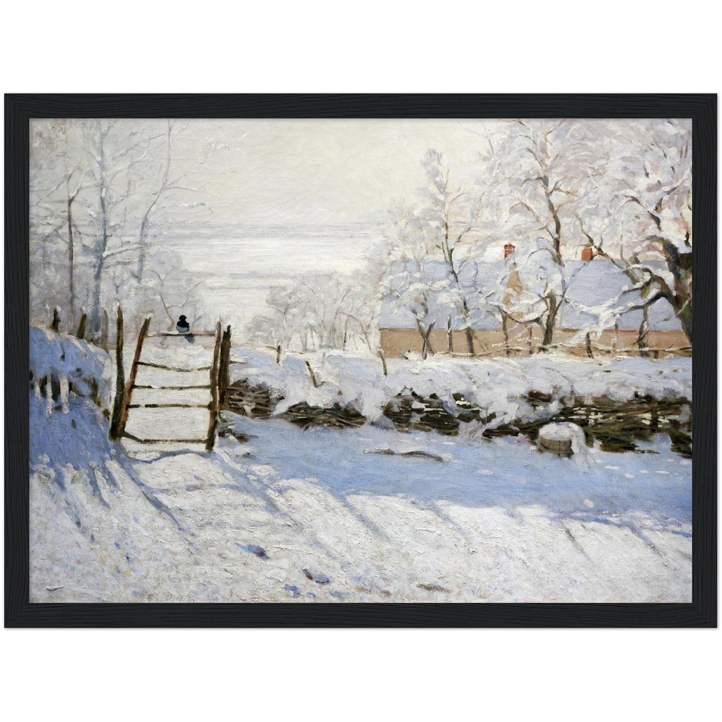 The Magpie - Claude Monet - Print Material - Master's Gaze