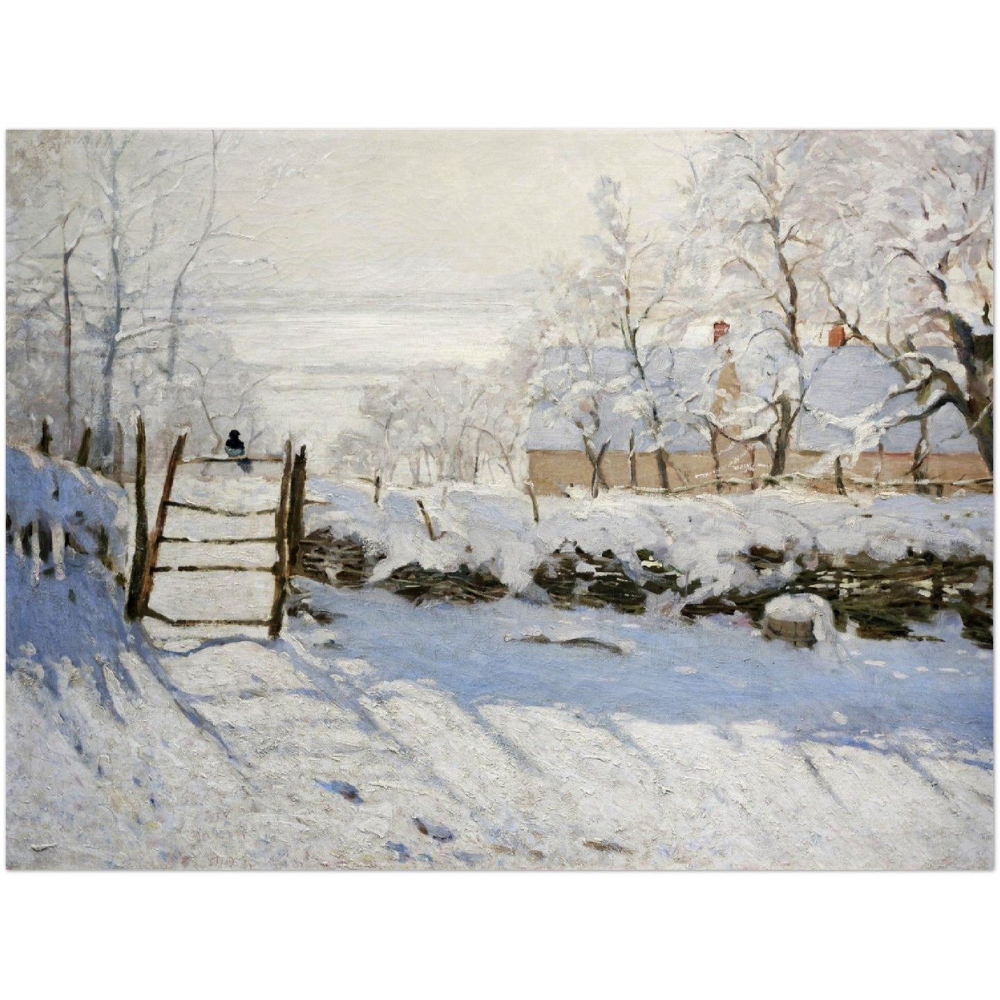 The Magpie - Claude Monet - Print Material - Master's Gaze