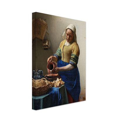 The Milkmaid (c. 1660) by Johannes Vermeer - Print Material - Master's Gaze