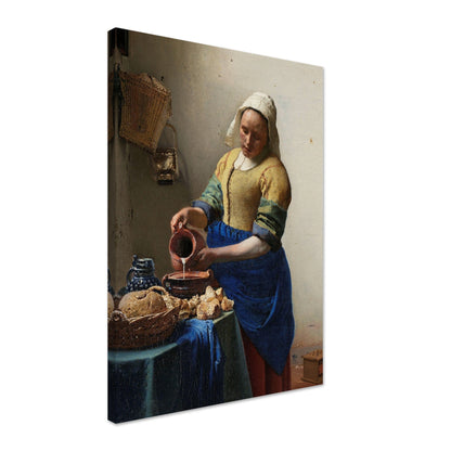 The Milkmaid (c. 1660) by Johannes Vermeer - Print Material - Master's Gaze