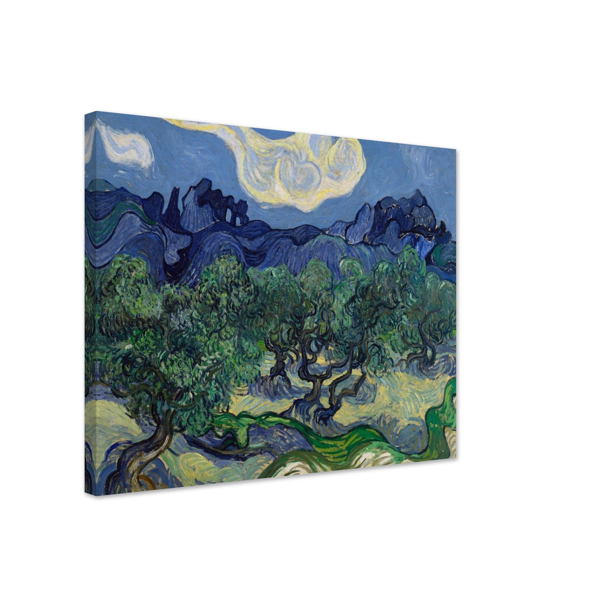 The Olive Trees (1889) by Van Gogh - Print Material - Master's Gaze