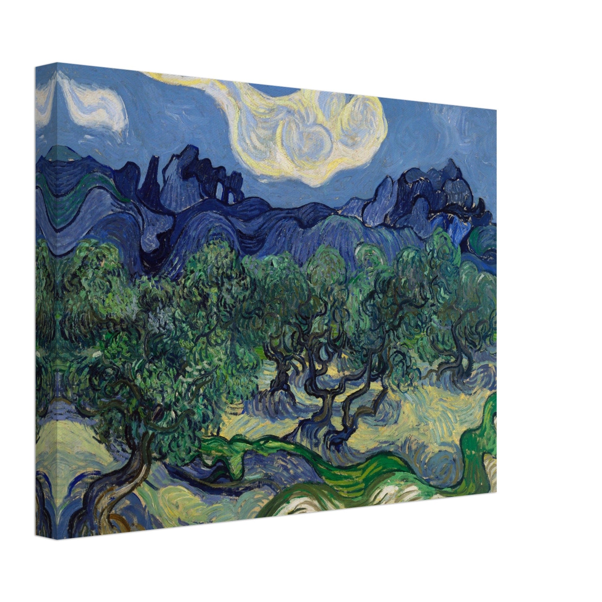 The Olive Trees (1889) by Van Gogh - Print Material - Master's Gaze