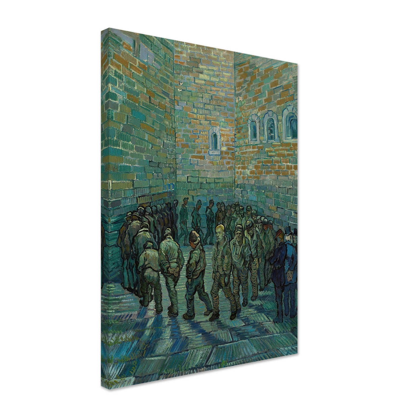 The Prison Courtyard (1890) by Van Gogh - Print Material - Master's Gaze