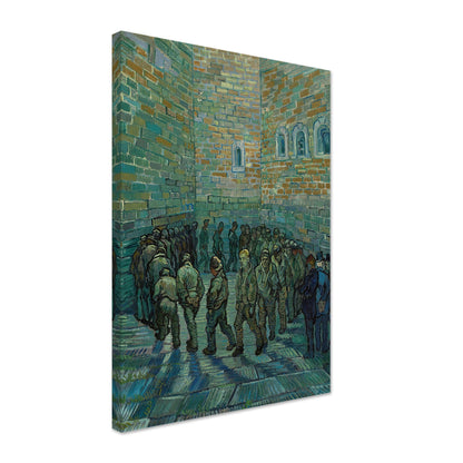 The Prison Courtyard (1890) by Van Gogh - Print Material - Master's Gaze