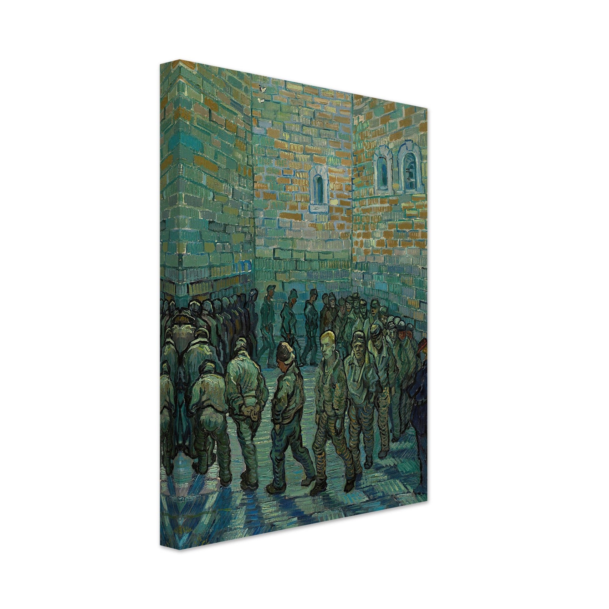 The Prison Courtyard (1890) by Van Gogh - Print Material - Master's Gaze