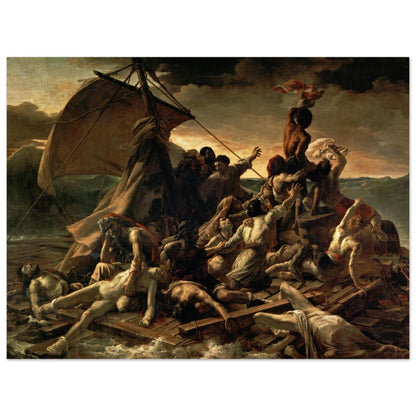 The Raft of the Medusa (1818) by Théodore Géricault - Print Material - Master's Gaze