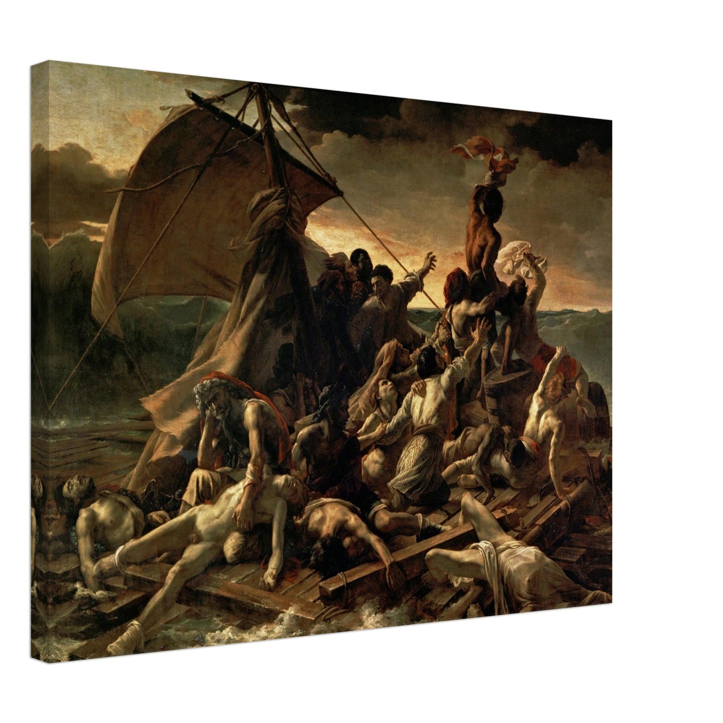 The Raft of the Medusa (1818) by Théodore Géricault - Print Material - Master's Gaze