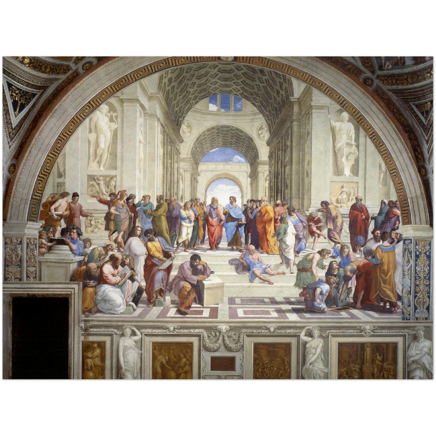 The School of Athens - Raphael - Print Material - Master's Gaze