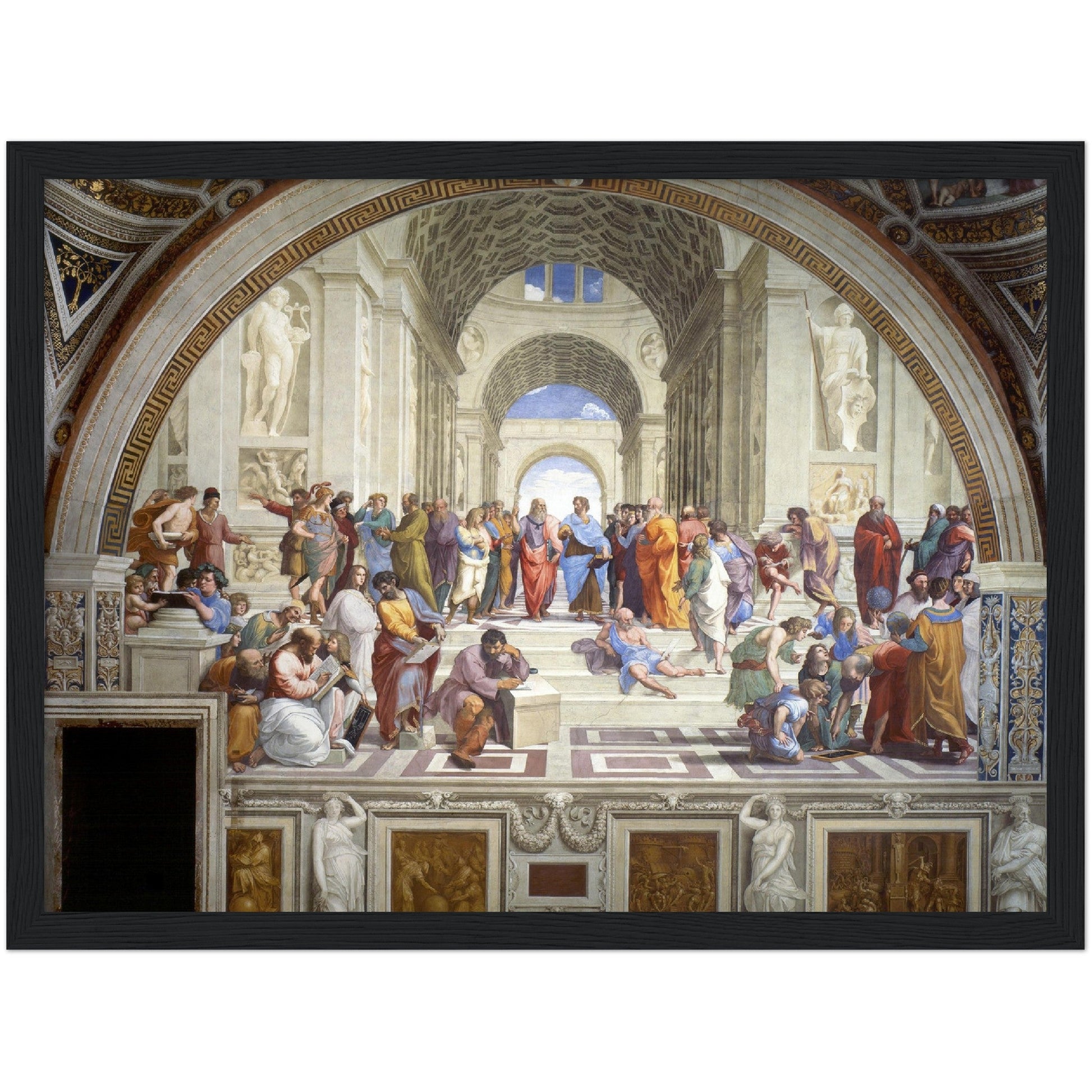 The School of Athens - Raphael - Print Material - Master's Gaze