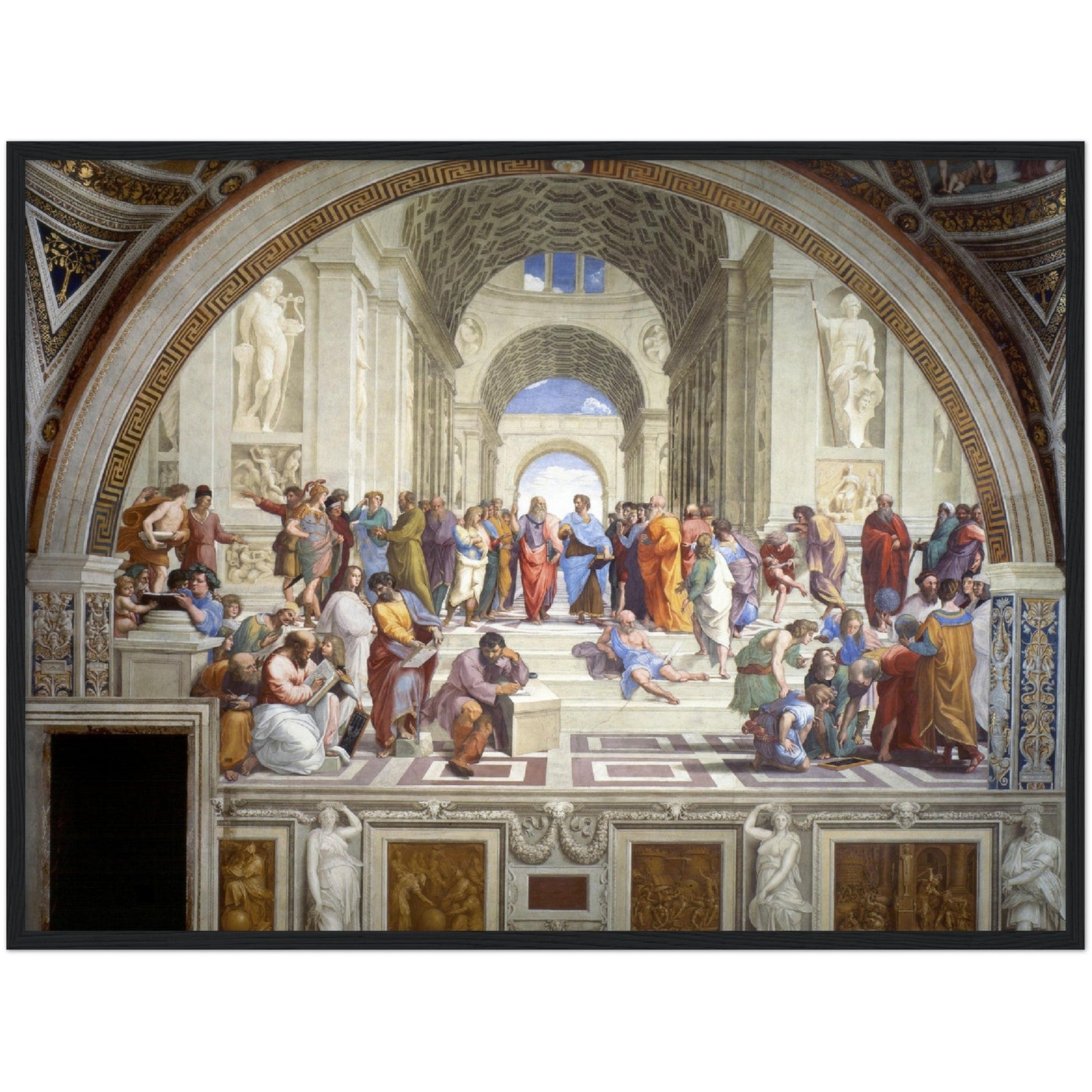 The School of Athens - Raphael - Print Material - Master's Gaze