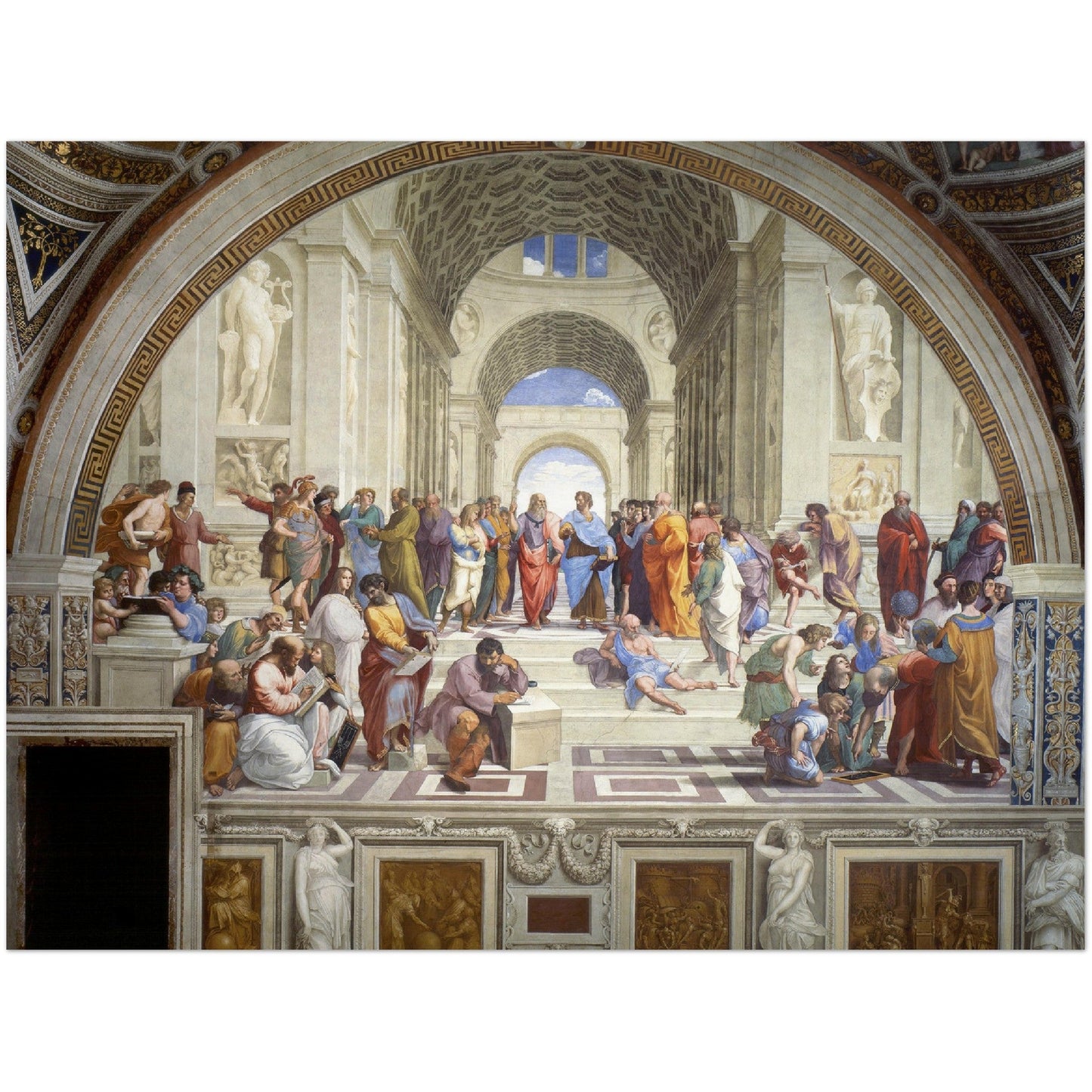 The School of Athens - Raphael - Print Material - Master's Gaze