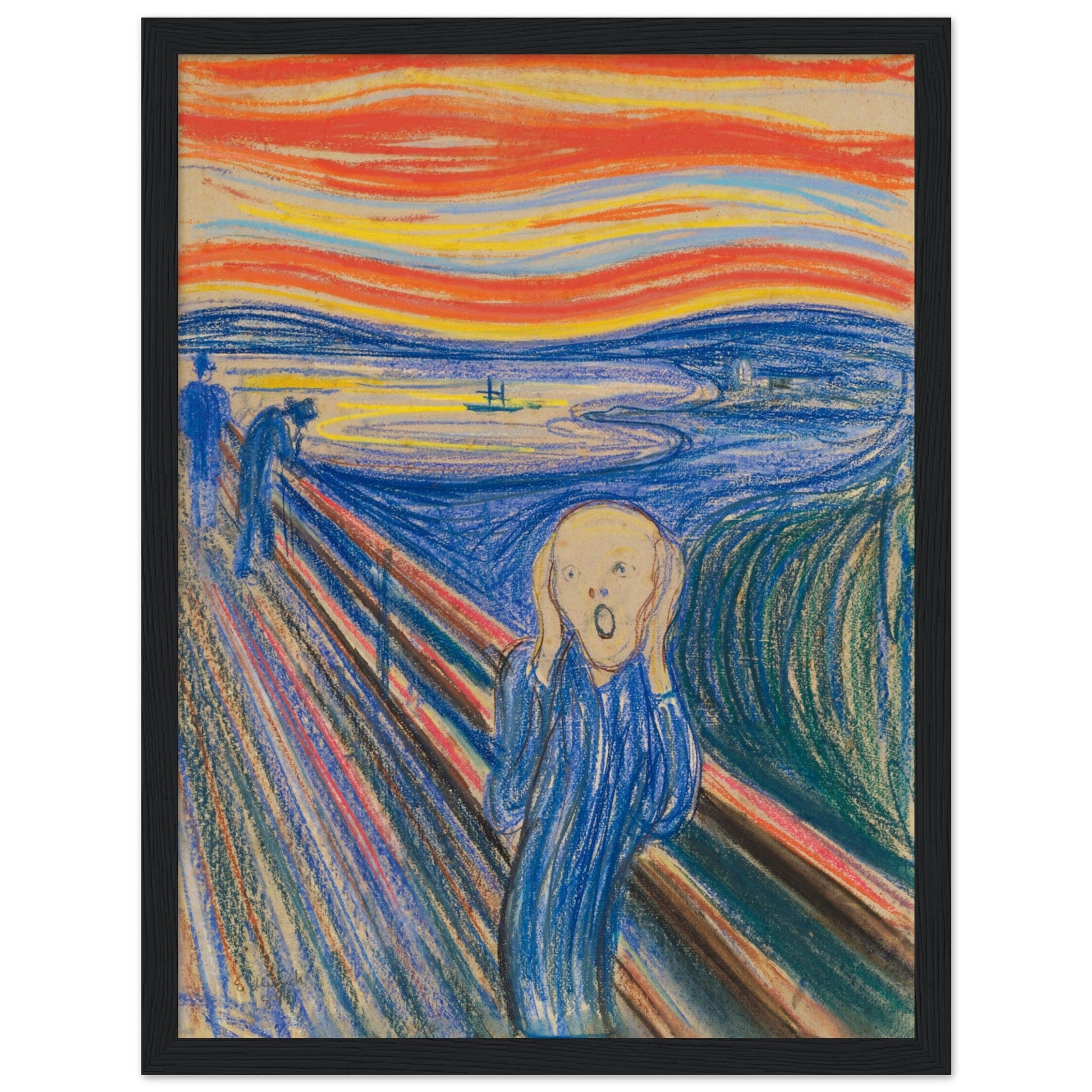 The Scream (1895) by Edvard Munch - Print Material - Master's Gaze