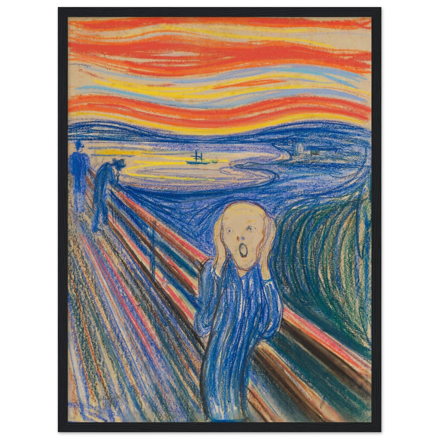 The Scream (1895) by Edvard Munch - Print Material - Master's Gaze