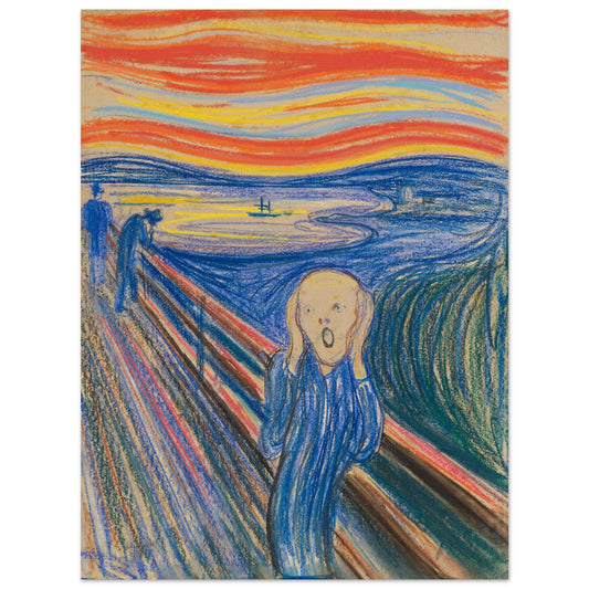 The Scream (1895) by Edvard Munch - Print Material - Master's Gaze