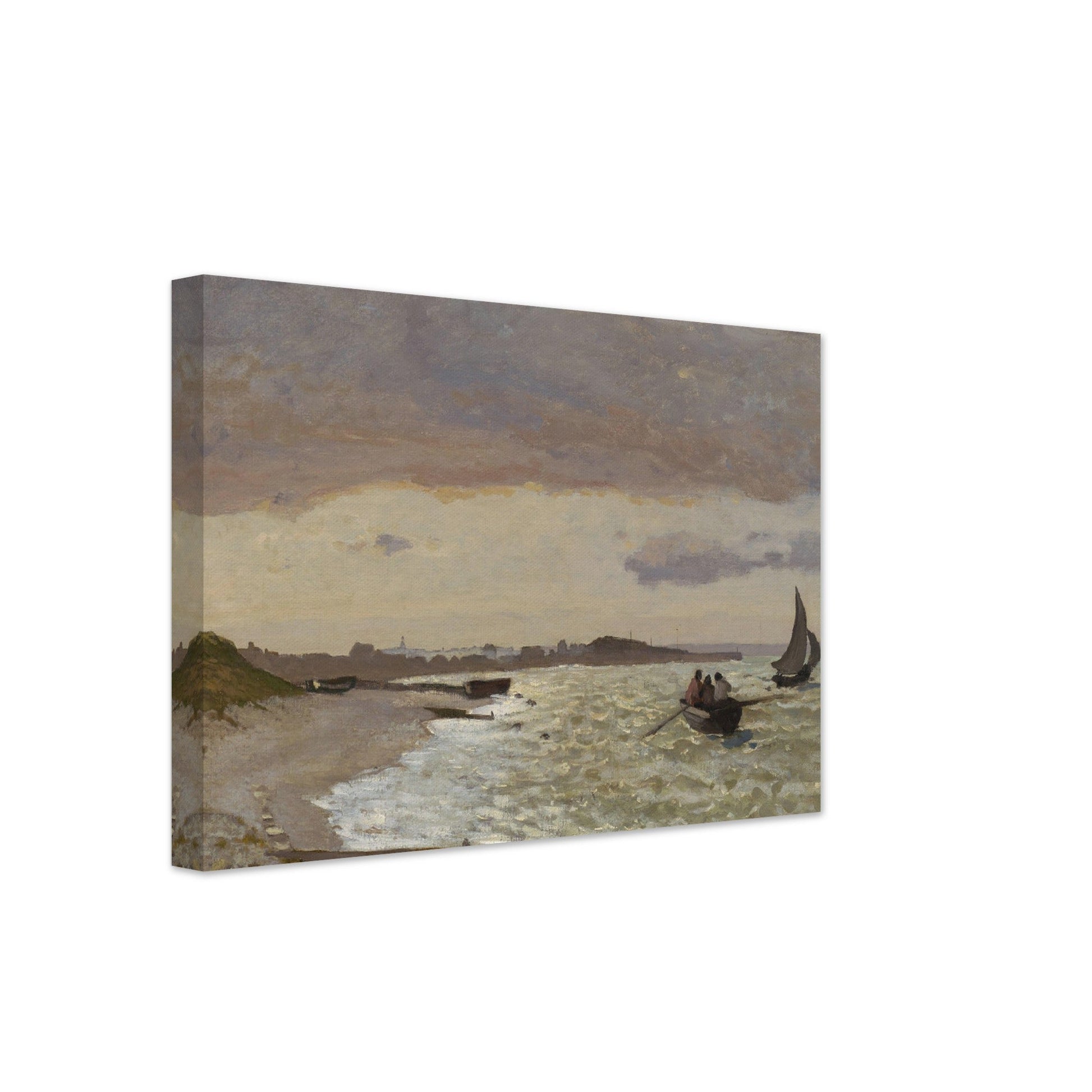 The Seashore at Sainte-Adresse (1864) by Claude Monet - Print Material - Master's Gaze