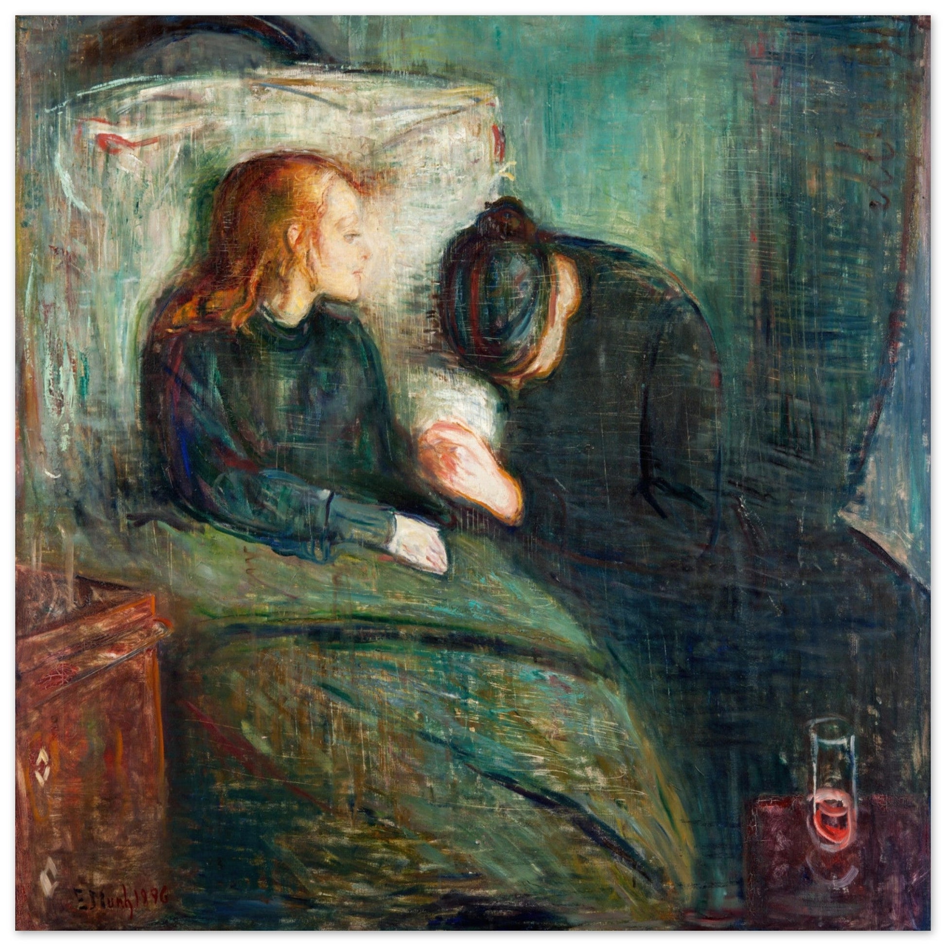 The Sick Child (1907) by Edvard Munch - Print Material - Master's Gaze