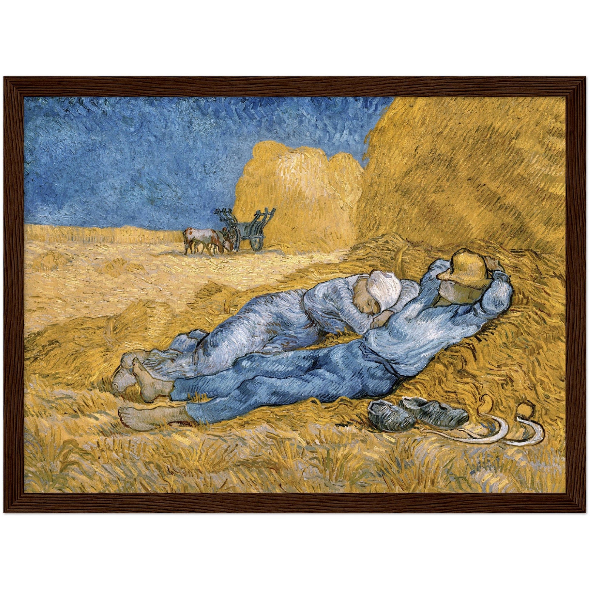 The Siesta - Vincent Van Gogh - Print Material - Master's Gaze