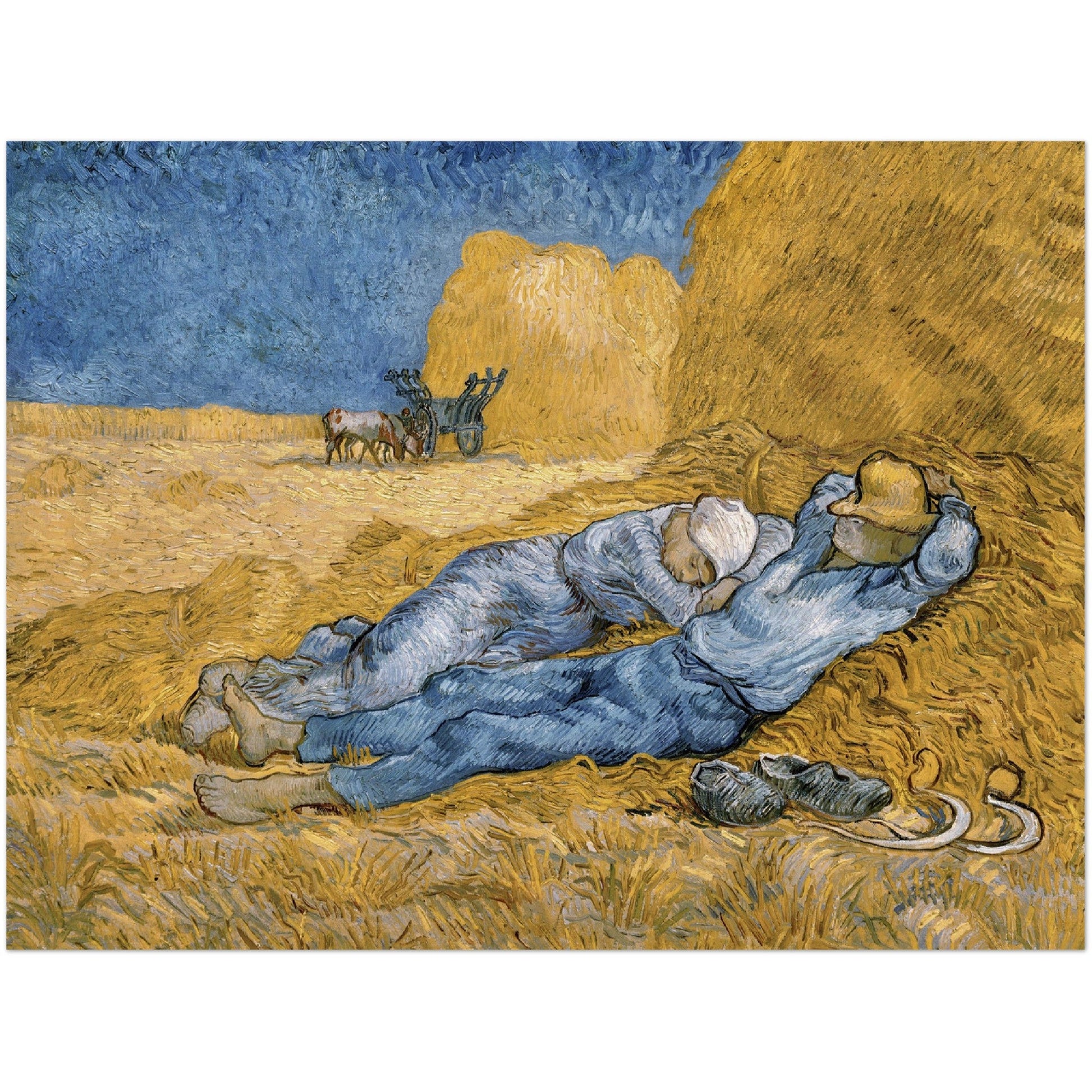 The Siesta - Vincent Van Gogh - Print Material - Master's Gaze