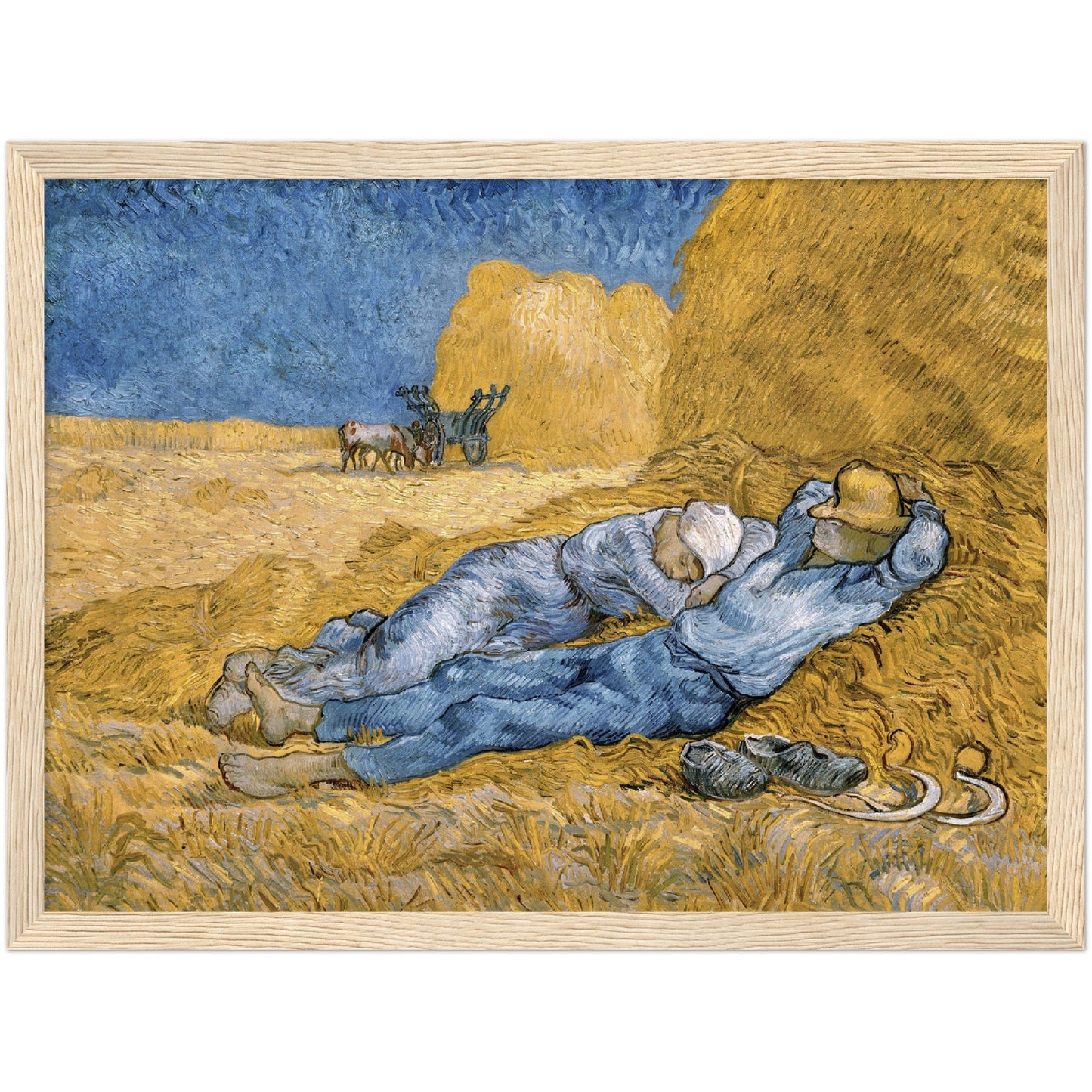 The Siesta - Vincent Van Gogh - Print Material - Master's Gaze