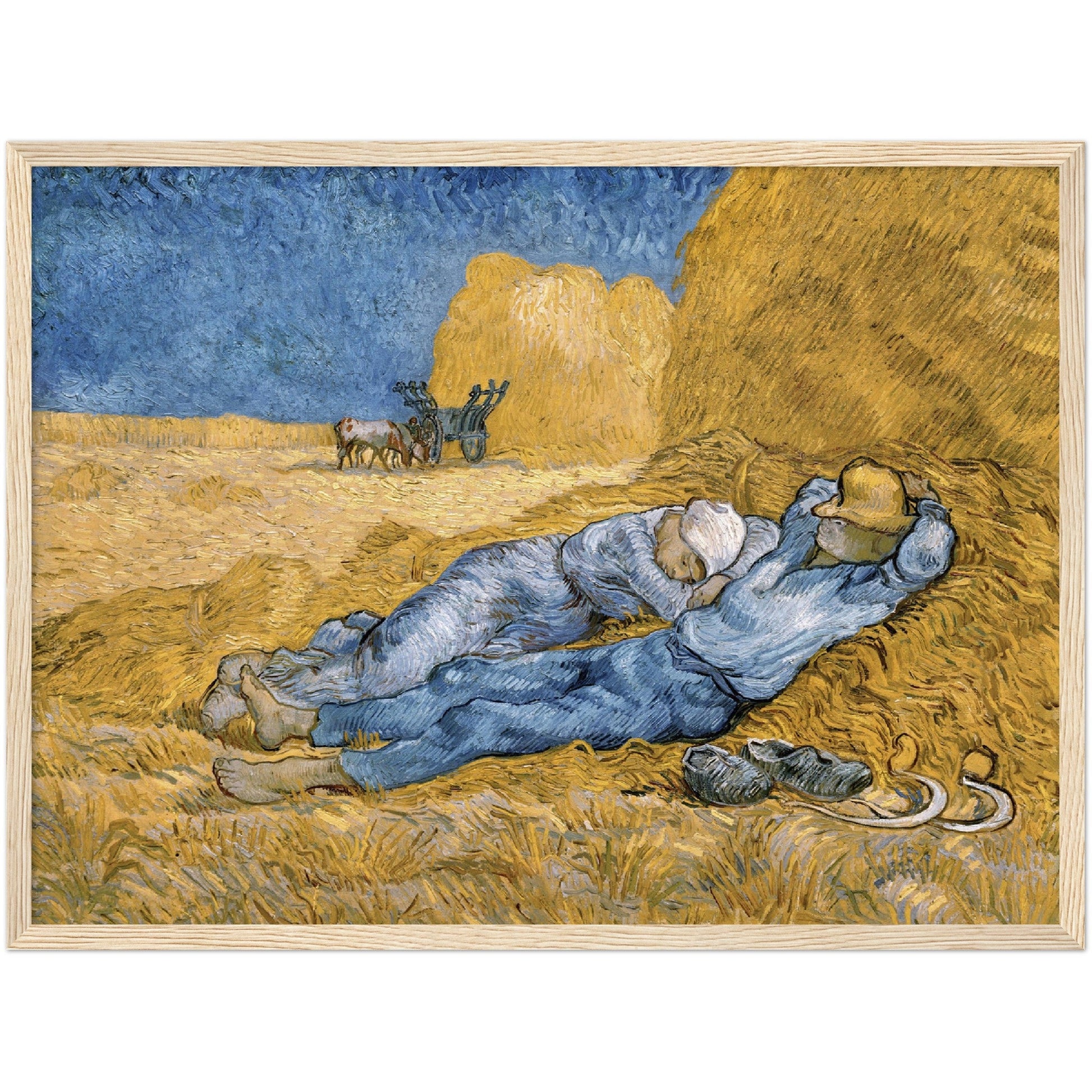 The Siesta - Vincent Van Gogh - Print Material - Master's Gaze