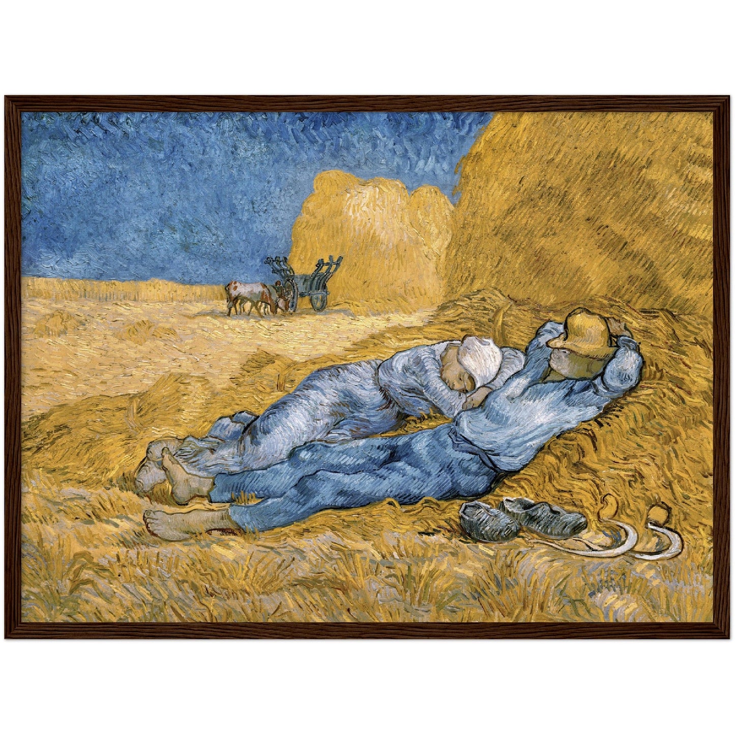 The Siesta - Vincent Van Gogh - Print Material - Master's Gaze