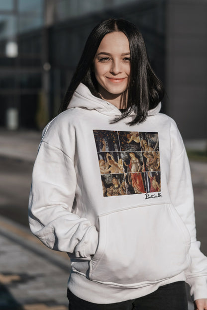 The Spring by Botticelli, Hoodie Art Apparel Collection - Print Material - Master's Gaze