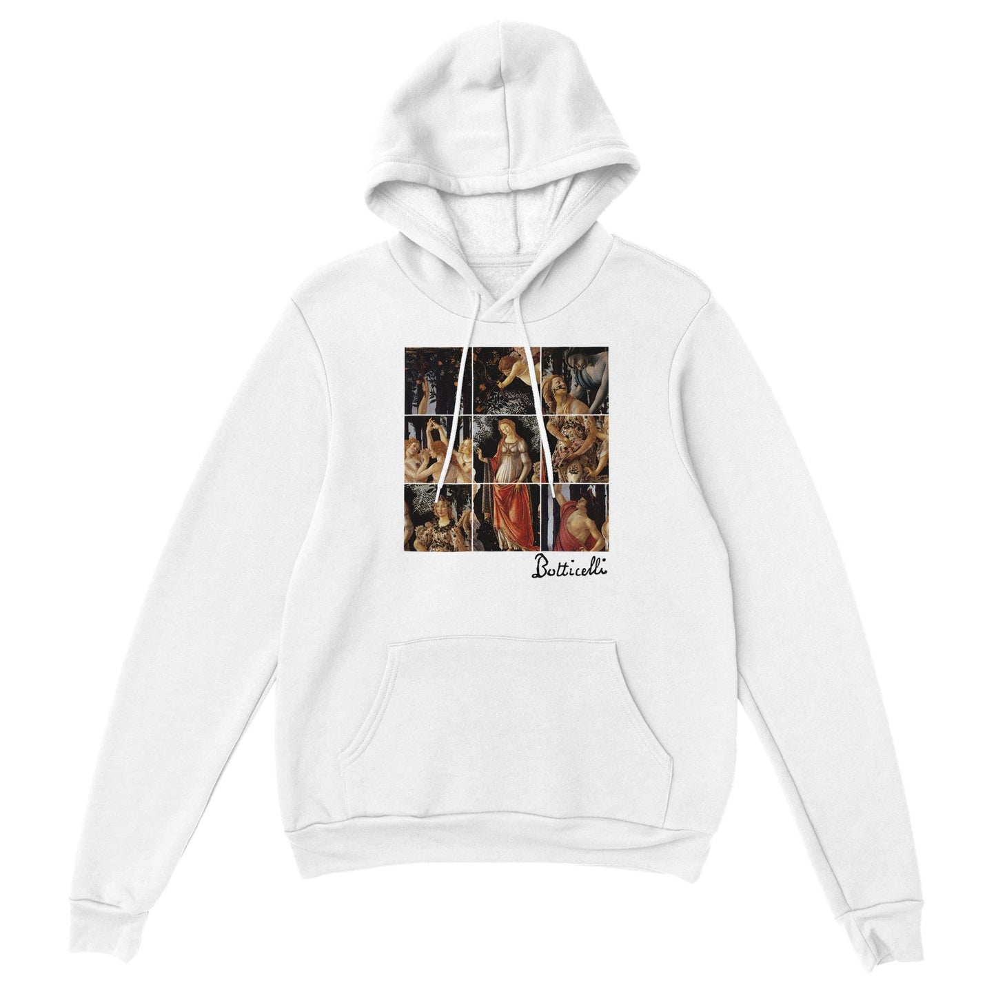 The Spring by Botticelli, Hoodie Art Apparel Collection - Print Material - Master's Gaze