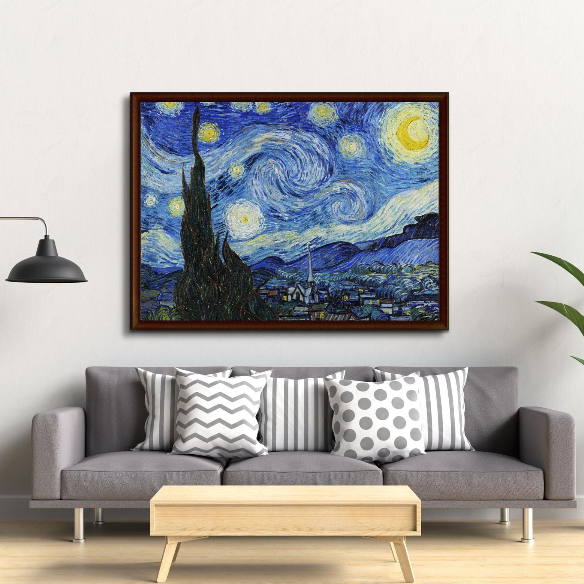The Starry Night - Vincent van Gogh - Print Material - Master's Gaze