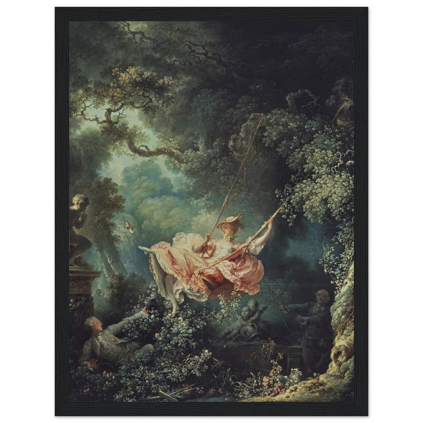 The Swing by Jean-Honoré Fragonard - Print Material - Master's Gaze