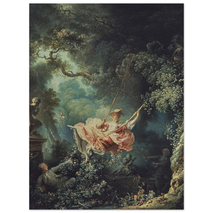 The Swing by Jean-Honoré Fragonard - Print Material - Master's Gaze