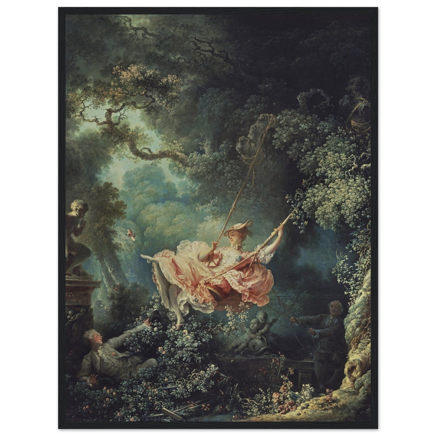 The Swing by Jean-Honoré Fragonard - Print Material - Master's Gaze