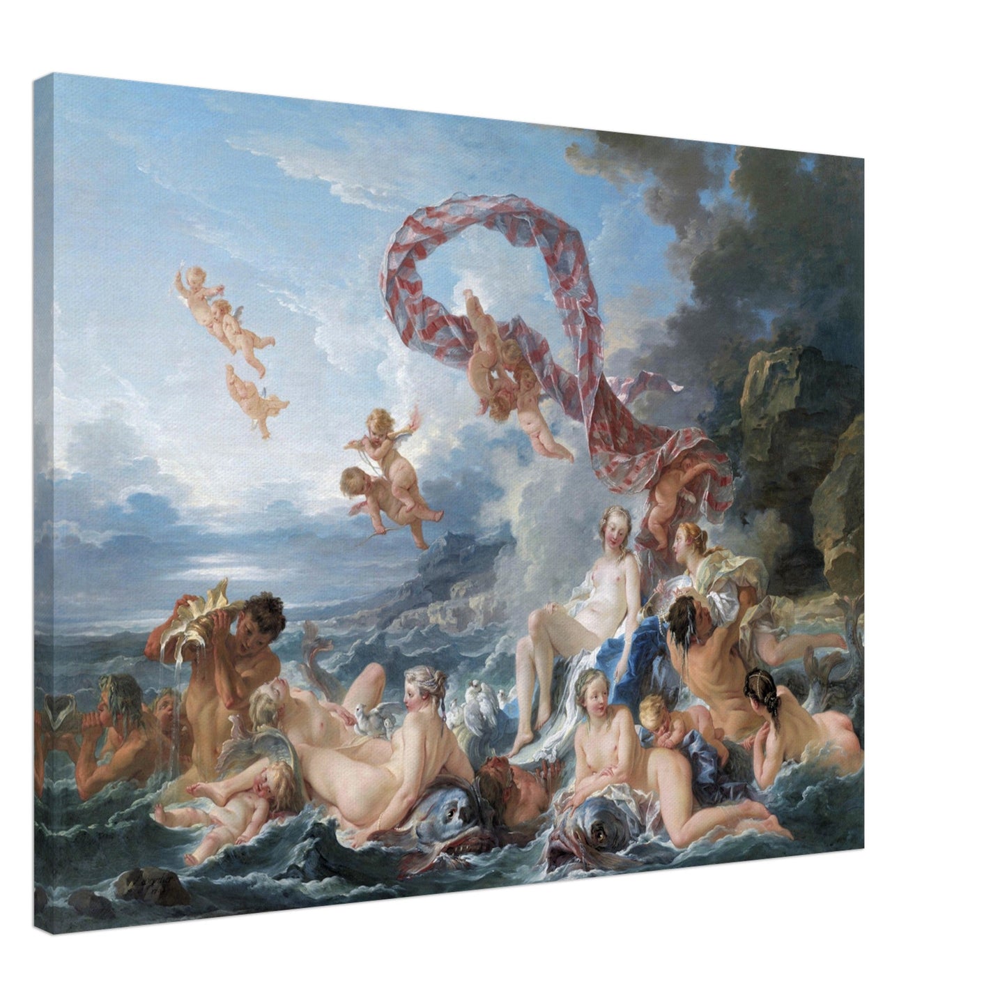 The Triumph of Venus by François Boucher (1740) - Print Material - Master's Gaze