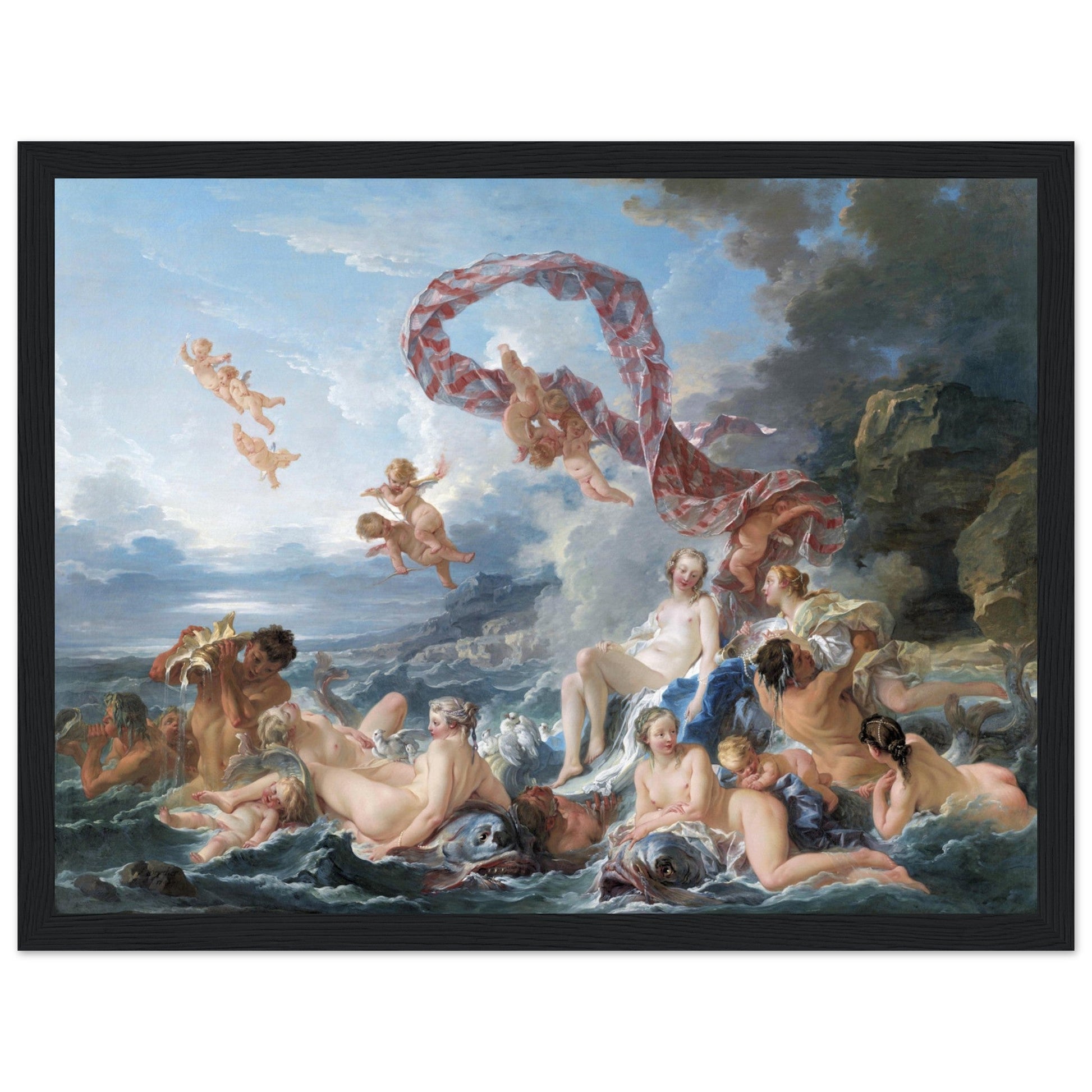 The Triumph of Venus by François Boucher (1740) - Print Material - Master's Gaze