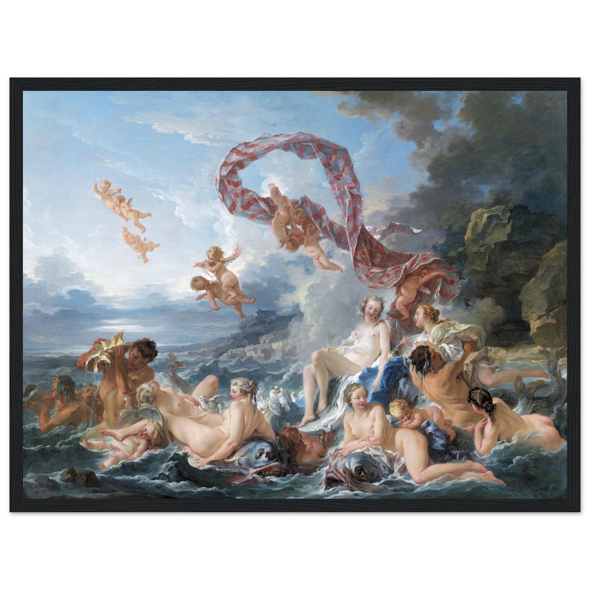 The Triumph of Venus by François Boucher (1740) - Print Material - Master's Gaze