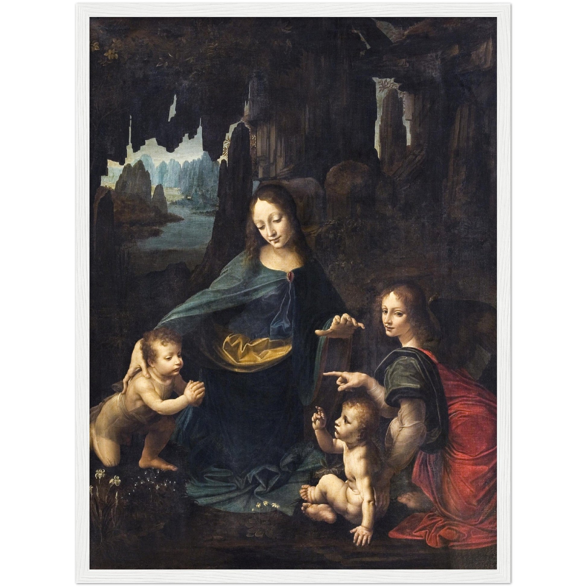 The Virgin of the Rocks - Leonardo da Vinci - Print Material - Master's Gaze