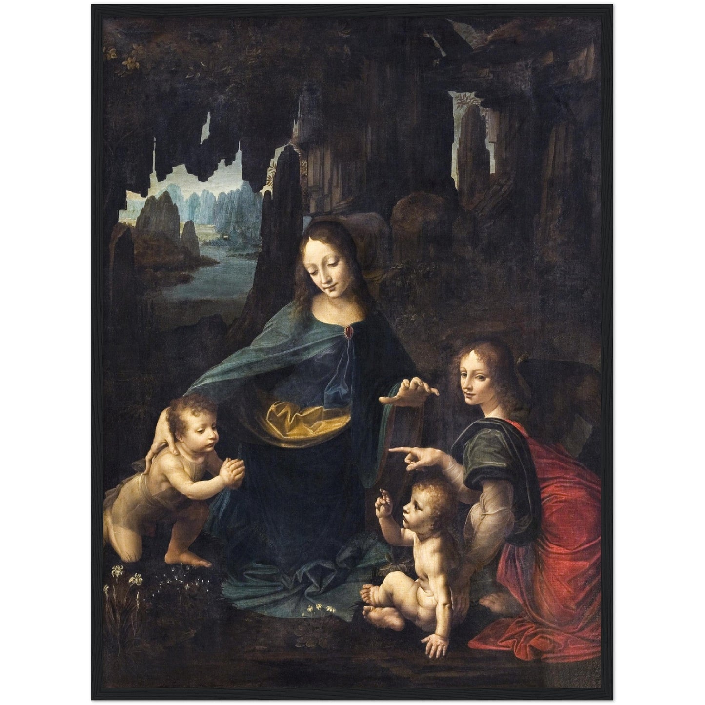 The Virgin of the Rocks - Leonardo da Vinci - Print Material - Master's Gaze